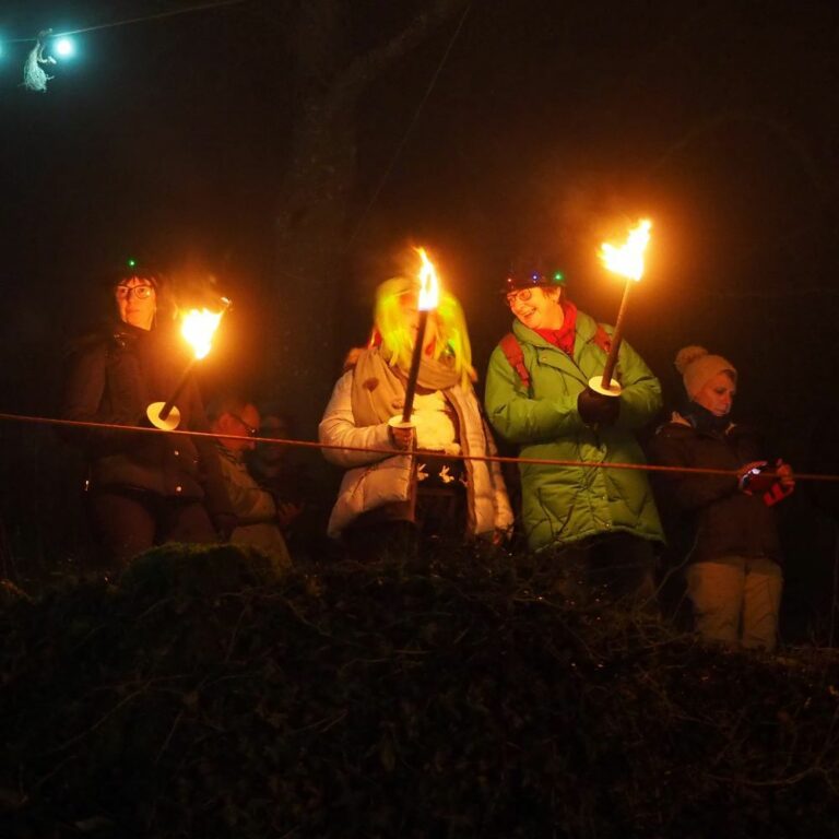 Réveillon aux flambeaux
